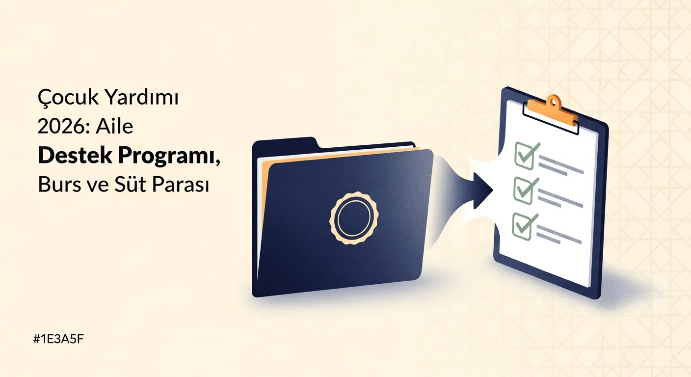 Çocuk yardımı aile destek programı 2026 — paradefter rehberi